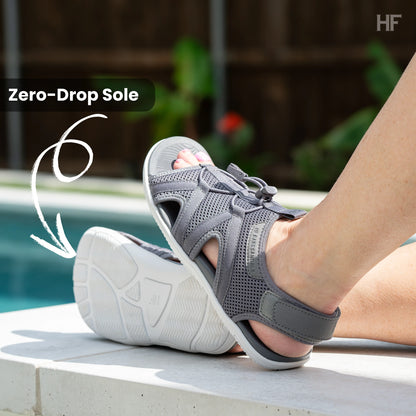 HF Baresandals II - Ergonomic Footbed & Ultra-Lightweight Barefoot Sandals (Unisex) (Buy 1 pair, get 1 pair free)