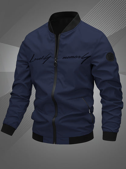 Harm | Casual Bomber Jacket with Long Sleeves | Last Day 80% Off!