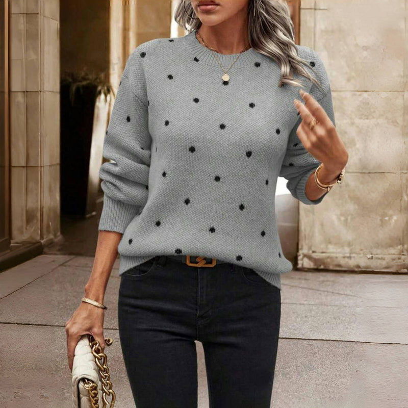 Esmee | Classic Dotted Sweater | Last Day 80% Off!