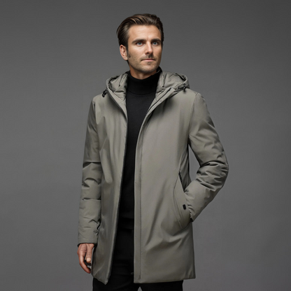 Carl | Slim Fit Long Coat | Last Day 80% Off!