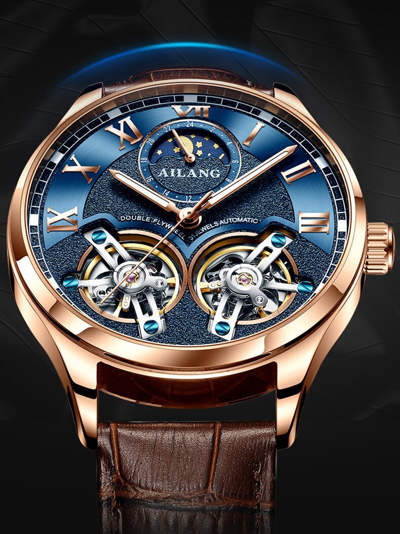 Tourbillon Design™ Mechanical Business Watch™ - Wilson | Last Day 80% Off!