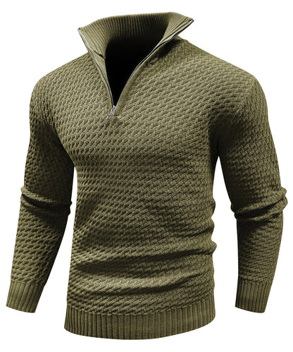 Men's Turtleneck Quarter-Zip (5 Designs) Last day 80% off!