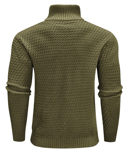 Men's Turtleneck Quarter-Zip (5 Designs) Last day 80% off!