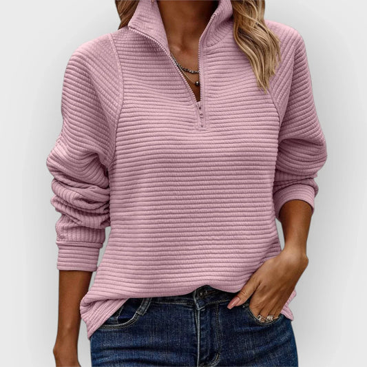 Olivia | Half-Zip Pullover | Last Day 80% Off!