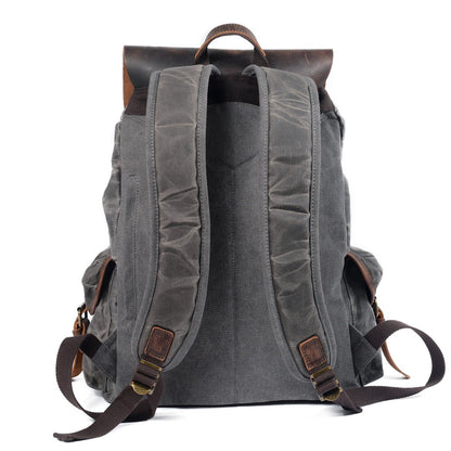 Canvas and Leather Backpack | Salzburg | Last Day 80% Off!
