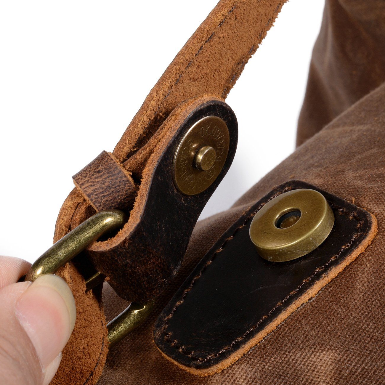 Canvas and Leather Backpack | Salzburg | Last Day 80% Off!