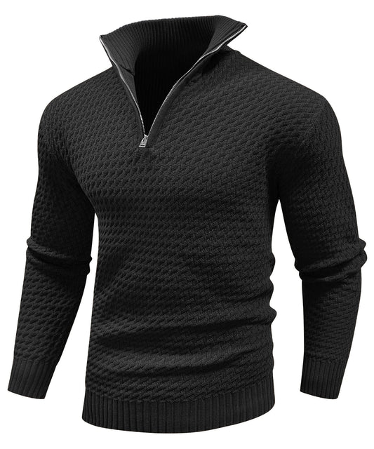 Men's Turtleneck Quarter-Zip (5 Designs) Last day 80% off!
