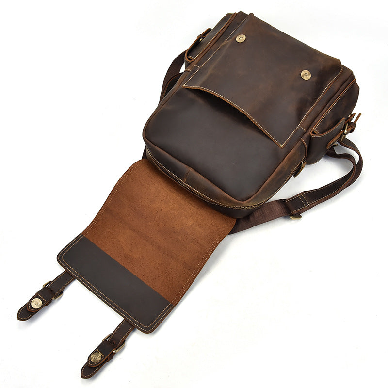 Nathan - Water-Resistant Leather Rucksack | Last day 80% off!