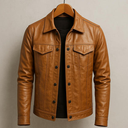 Lauttier Leather Jacket | Last Day 80% Off!