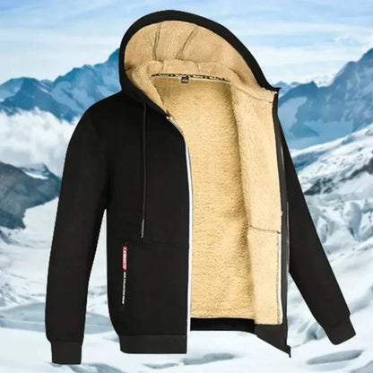 Gilben - Men's Winter Jacket with Hood and Fleece | Last day 80% off!