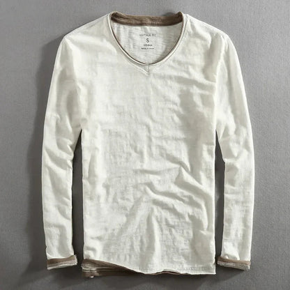 Long Sleeve Cotton Shirt | Last Day 80% Off!
