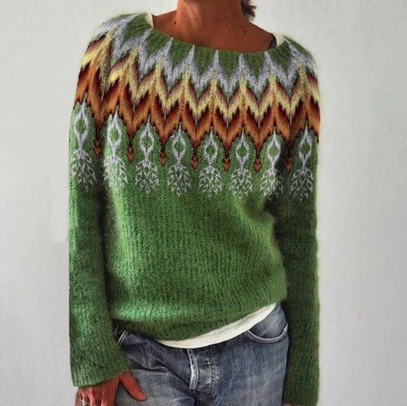 Silvia™ - Retro-Sweater Last day 80% off!