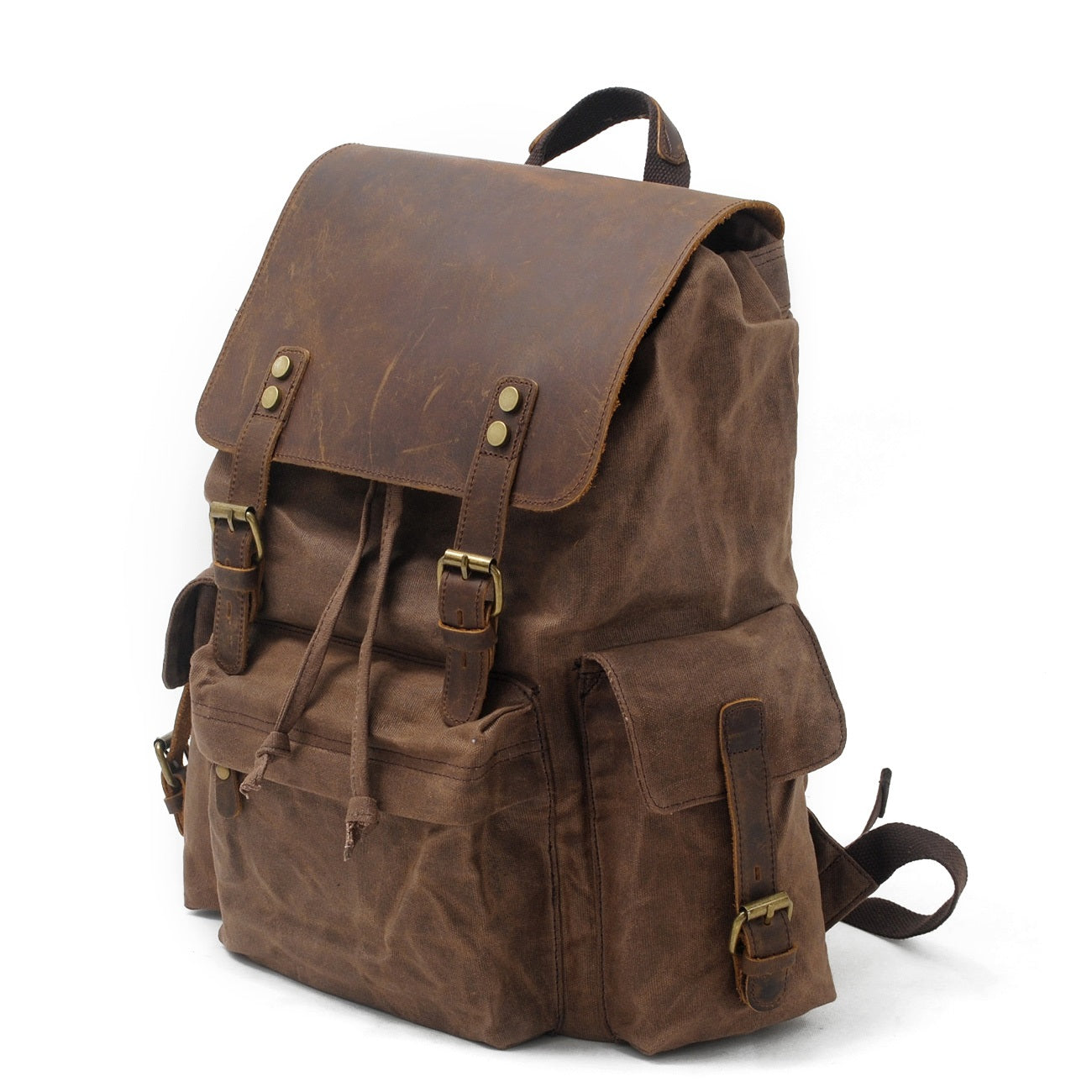 Waxed Canvas Backpack | COPENHAGEN | Last Day 80% Off!