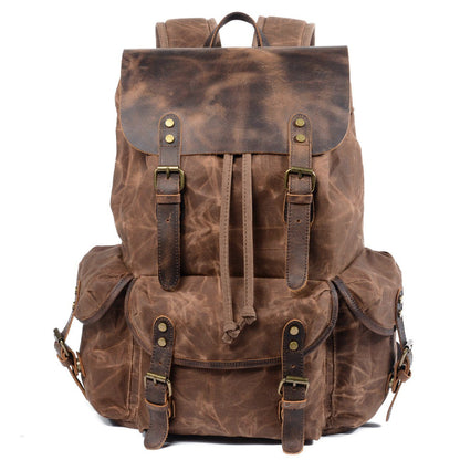 Canvas and Leather Backpack | Salzburg | Last Day 80% Off!