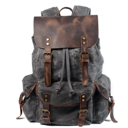 Canvas and Leather Backpack | Salzburg | Last Day 80% Off!