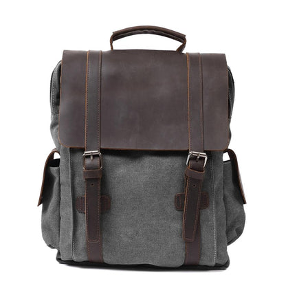 Small Canvas Backpack | Prague | Last Day 80% Off!