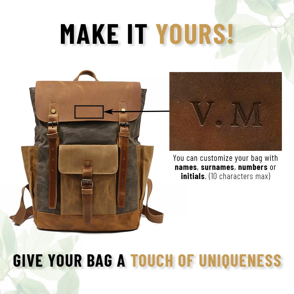 Vintage Laptop Backpack | Granada | Last Day 80% Off!