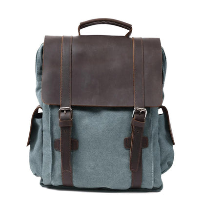 Small Canvas Backpack | Prague | Last Day 80% Off!