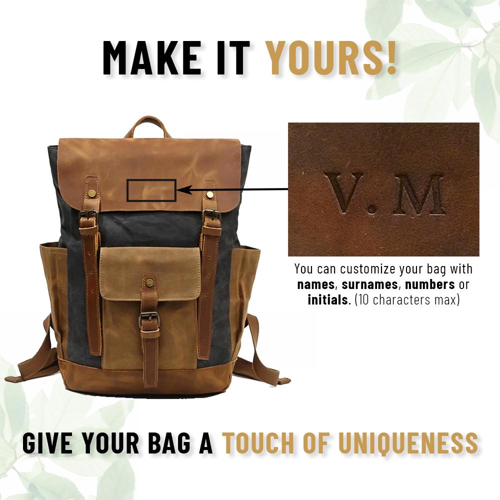 Vintage Laptop Backpack | Granada | Last Day 80% Off!