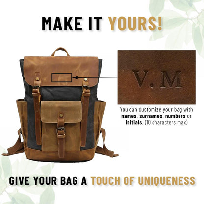 Vintage Laptop Backpack | Granada | Last Day 80% Off!