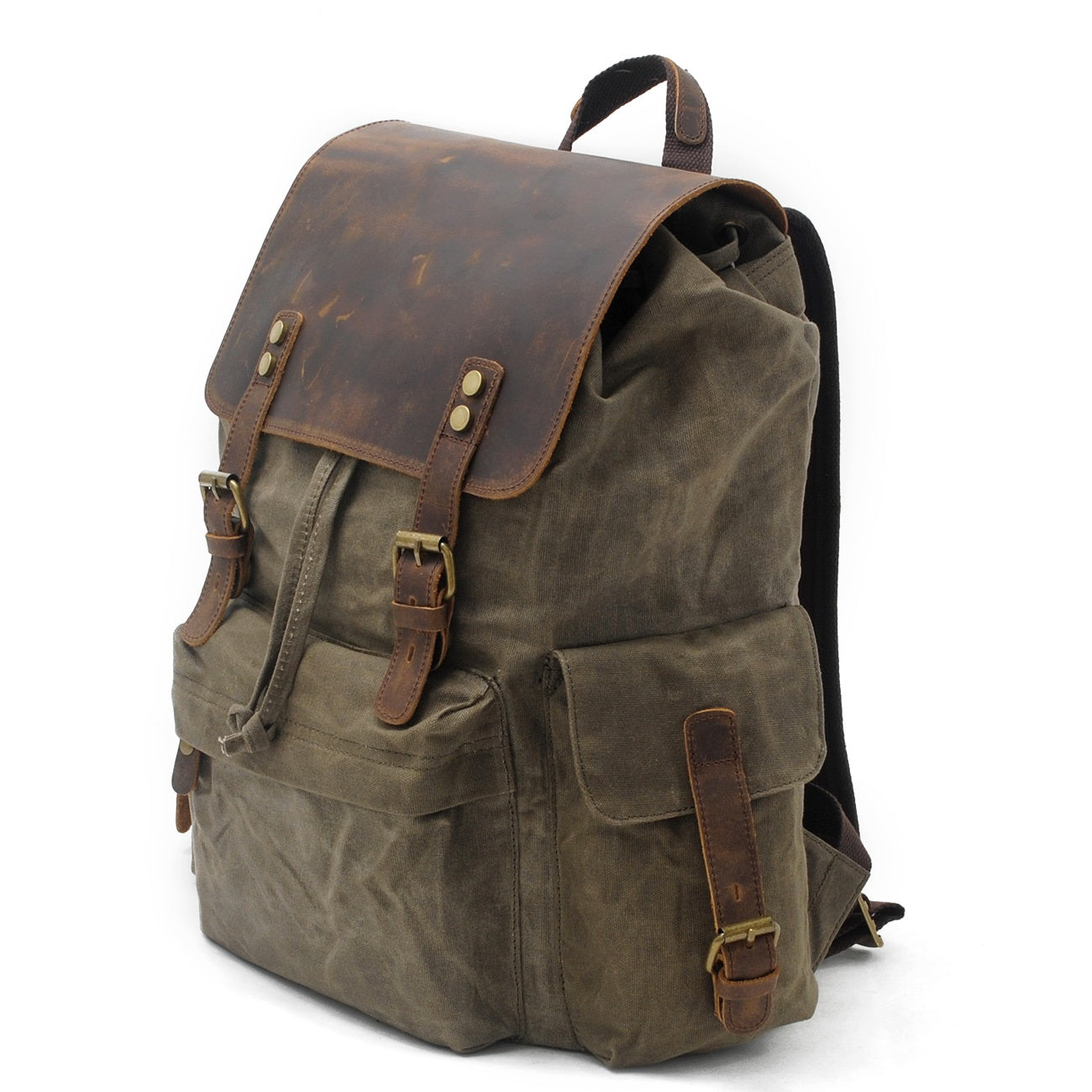 Waxed Canvas Backpack | COPENHAGEN | Last Day 80% Off!