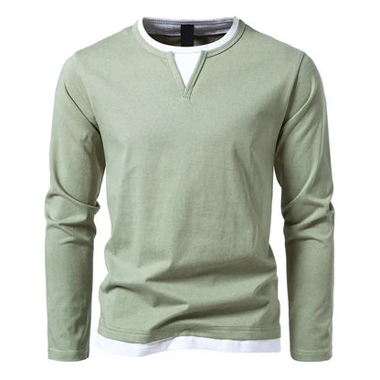 Wilson | Premium Long Sleeve Made from Combed Cotton | Last Day 80% Off!