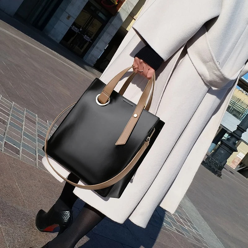 Amelia™ Minimalist Essential | Sleek Structured Tote (BUY 1 GET 1 FREE)