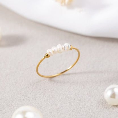 Grace - freshwater pearl ring