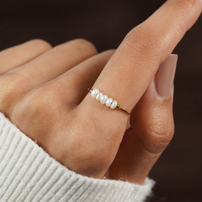 Grace - freshwater pearl ring