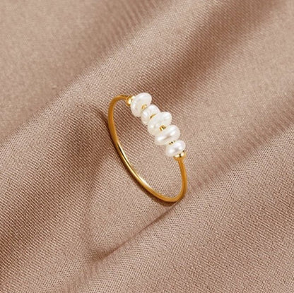 Grace - freshwater pearl ring