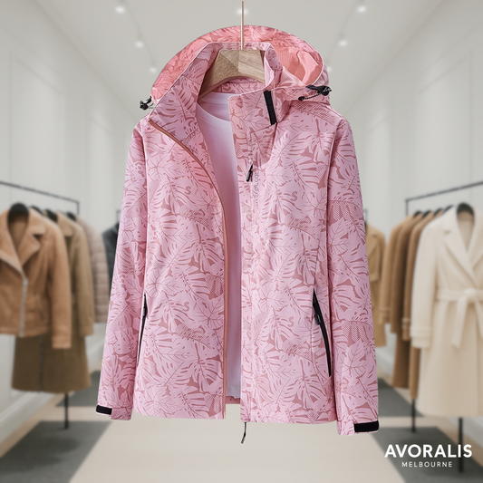 Lauren | Windproof Outdoor Jacket with Camouflage Print Last day 80% off!