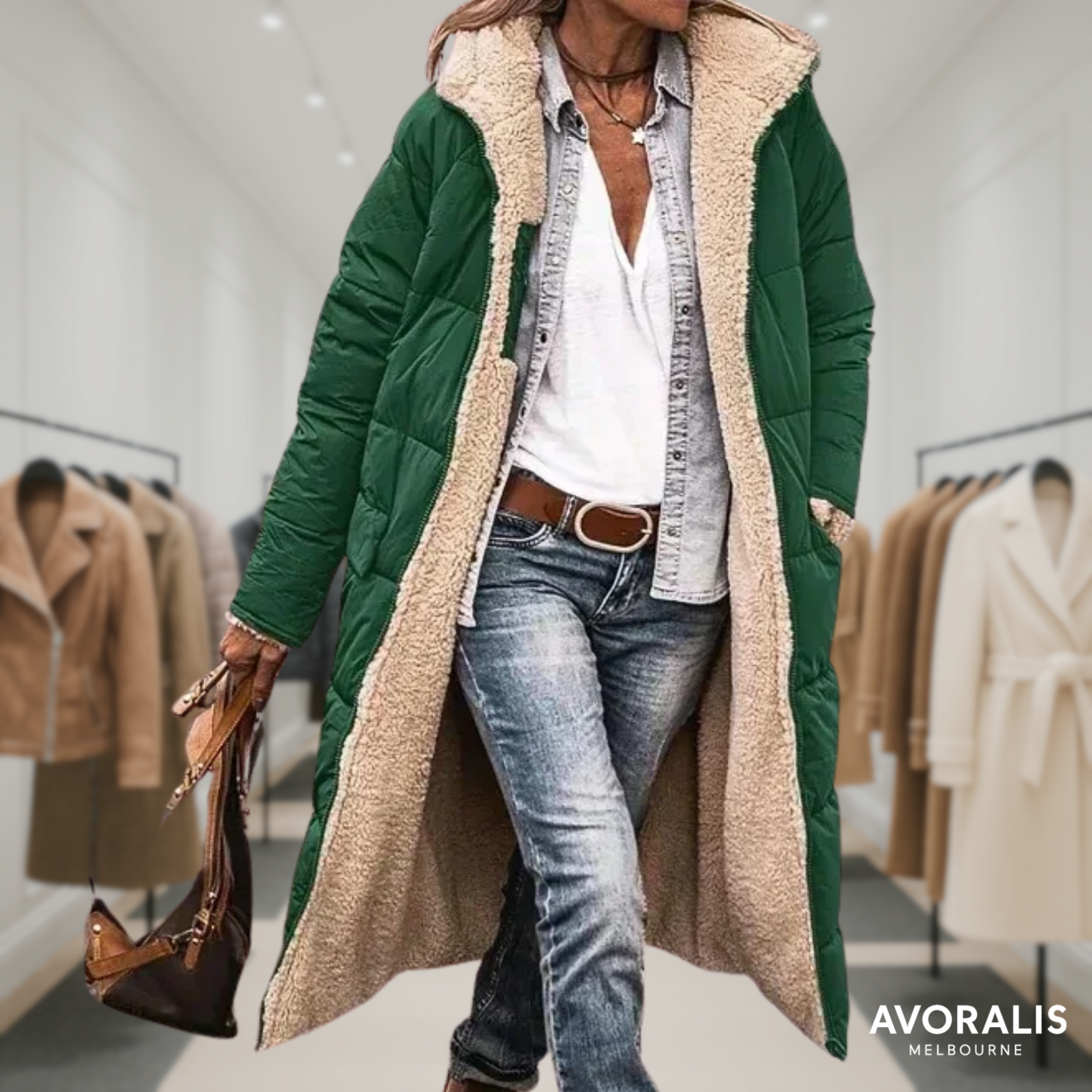 Elowen™ | Reversible Fur Jacket Last day 80% off!