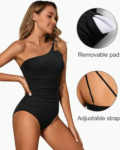 Grace | One-Shoulder Swimsuit - Last Day 80% Stock!