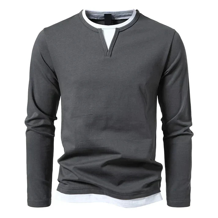 Wilson | Premium Long Sleeve Made from Combed Cotton | Last Day 80% Off!