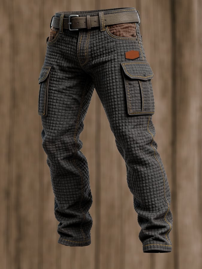 Retro multifunctional work trousers for men with pockets | Last Day 80% Off!
