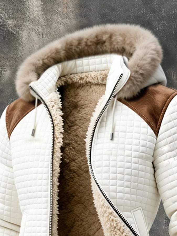 Retro Warm Waffle Outdoor Jacket for Men | Last Day 80% Off!