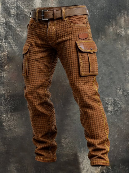 Retro multifunctional work trousers for men with pockets | Last Day 80% Off!