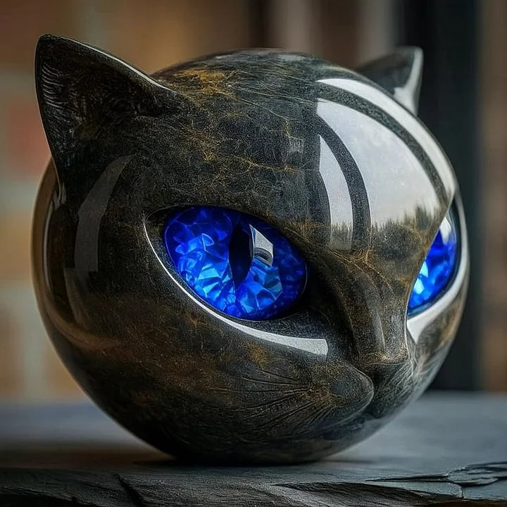 Elvianne | Mystical Cat Head Sculpture Last day 80% off!