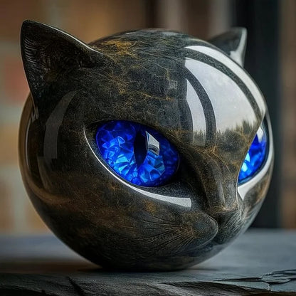 Elvianne | Mystical Cat Head Sculpture Last day 80% off!