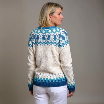 Eva | Vintage Icelandic Handcrafted Cardigan | Last Day 80% Off!