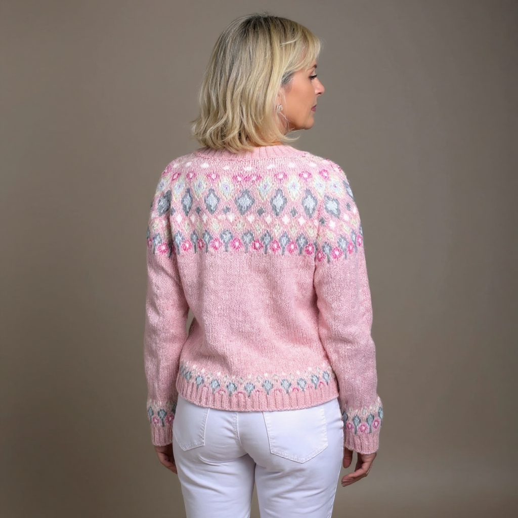 Hazel | Pink Comfort Cardigan | Last Day 80% Off!