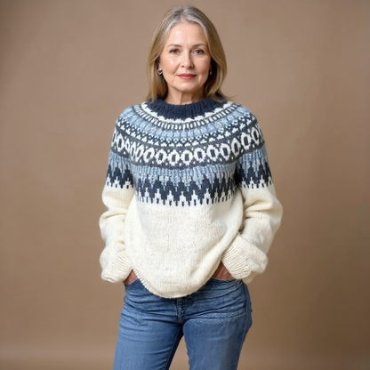 Maecey | Vintage Icelandic Sweater | Last Day 80% Off!