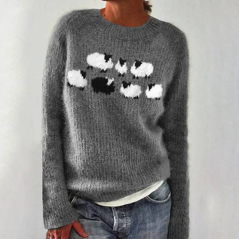 Poppy™ - Cozy Retro Sweater Last day 80% off!