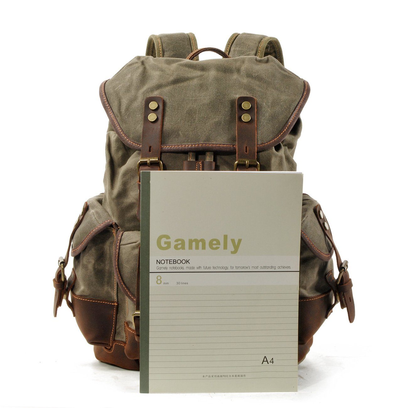 John - Heavy-Duty Canvas Hiking Backpack | Last day 80% off!