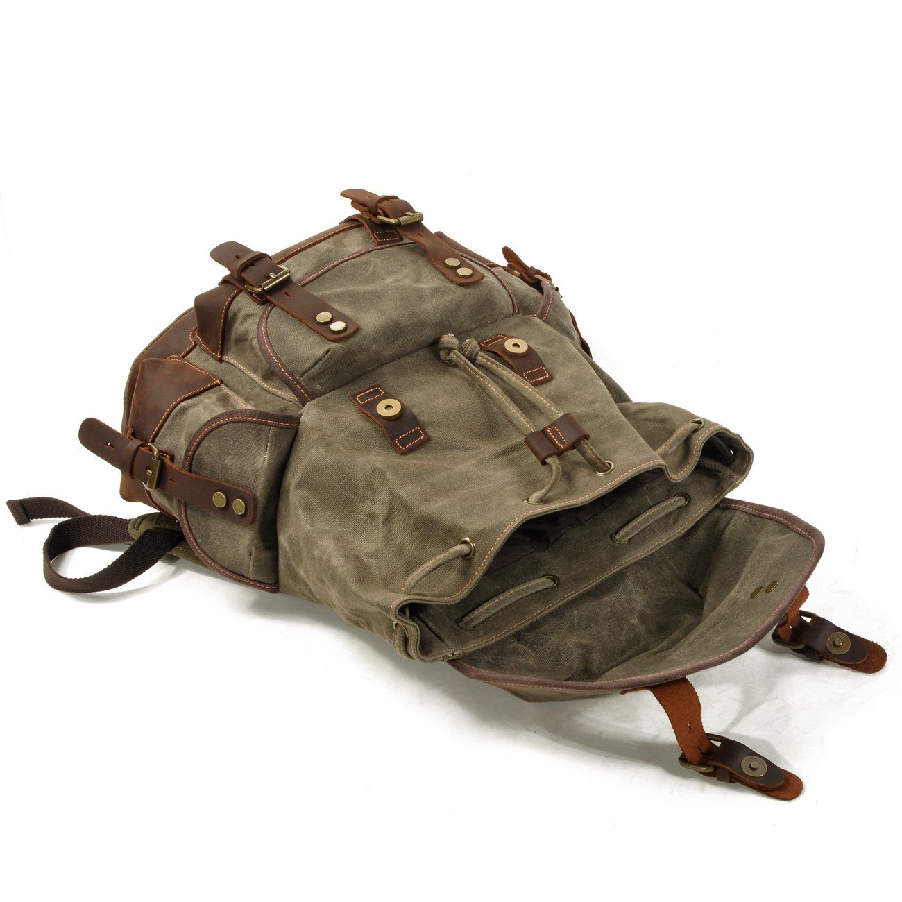 John - Heavy-Duty Canvas Hiking Backpack | Last day 80% off!