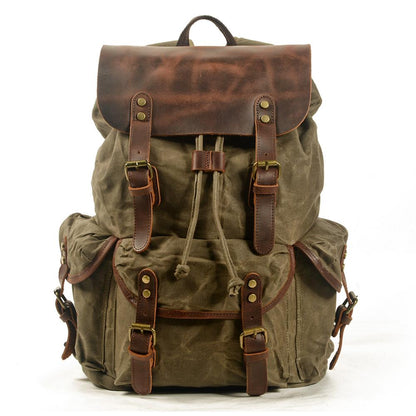Canvas and Leather Backpack | Salzburg | Last Day 80% Off!