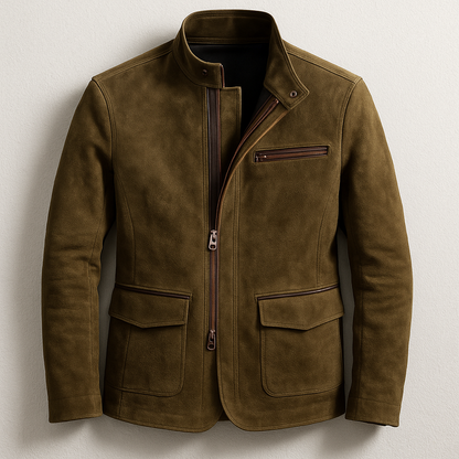 Oliver™ | Classic Suede Jacket - By Mezory-London | Last Day 80% Off!