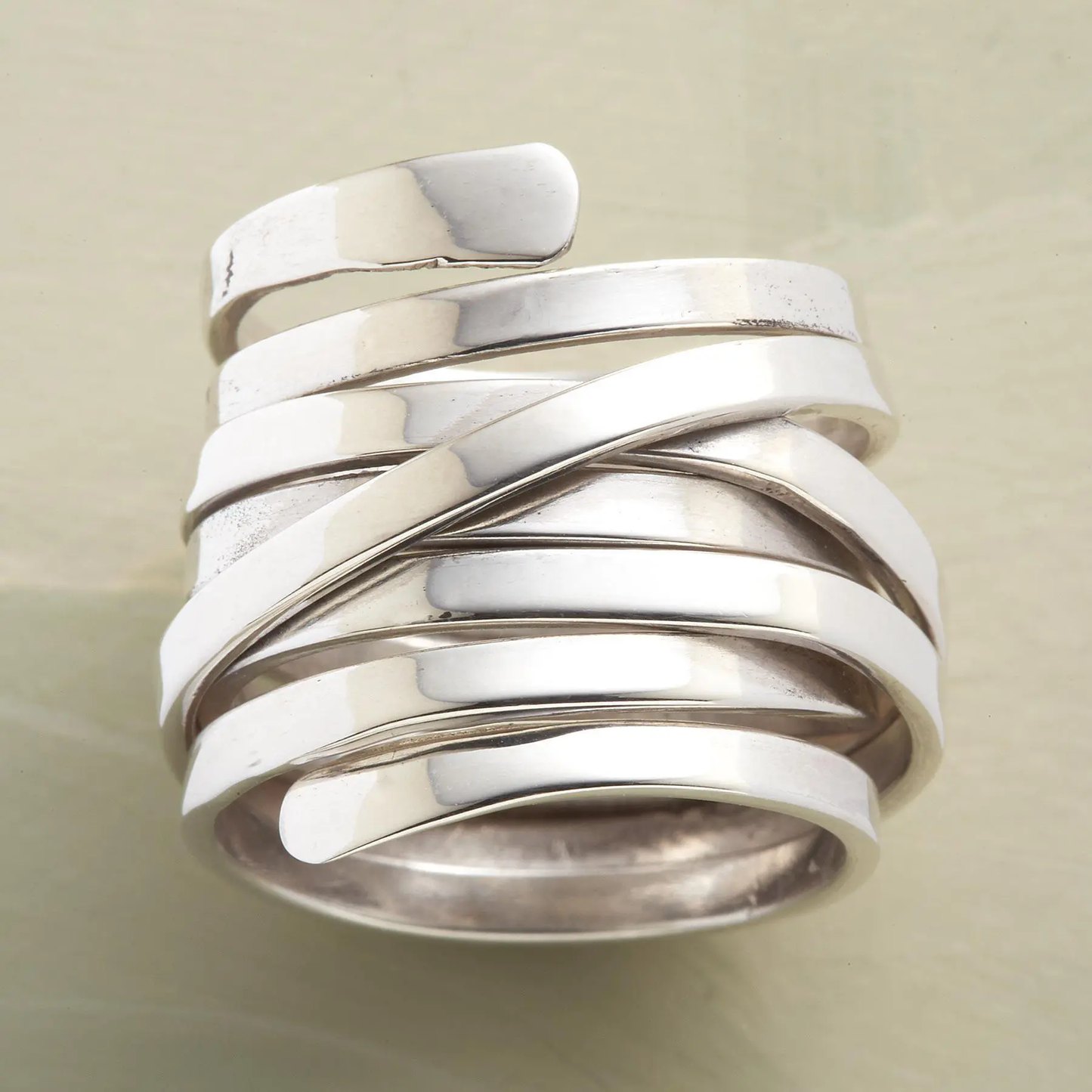 Bliss - Vintage Thick Layer Silver Ring | Last Day 80% Off!