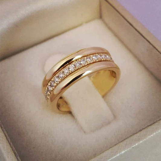 Sarah - Vintage Zirconia Inlaid Ring | Last Day 80% Off!