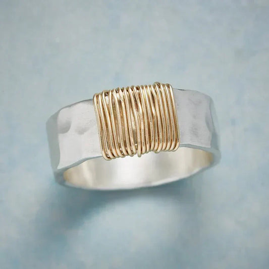 Golden Boho Threads Ring | Last Day 80% Off!